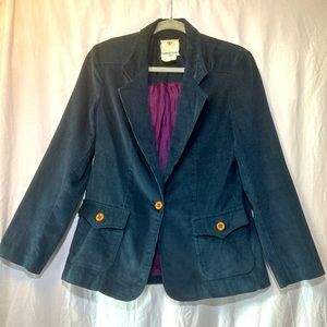 Retro college town blazer